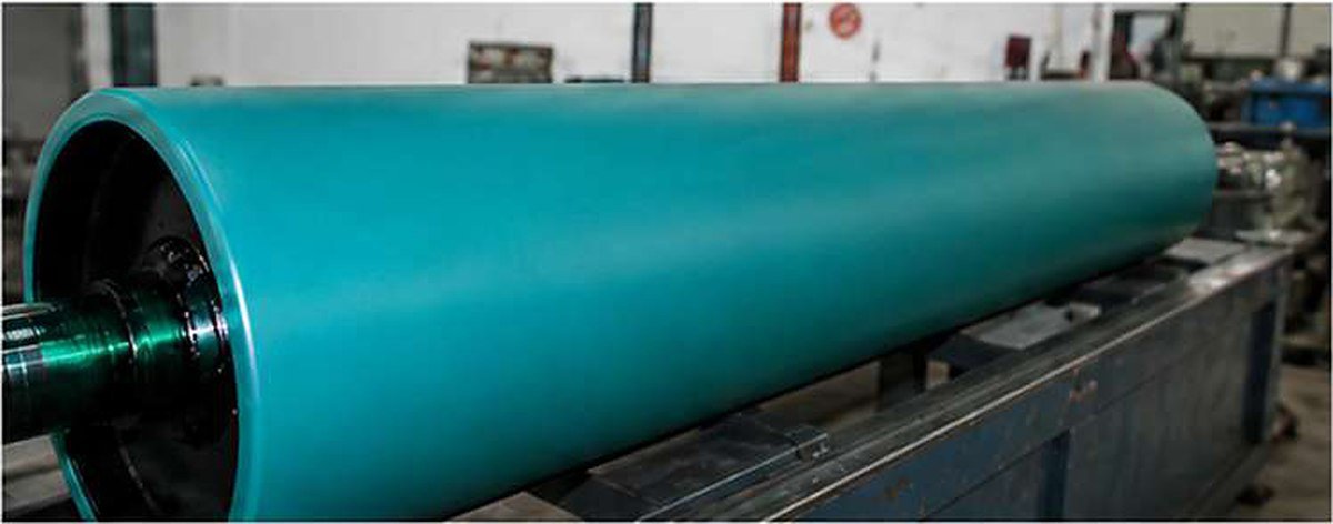 Cilindro laminador em poliuretano fabricada pela Petromix